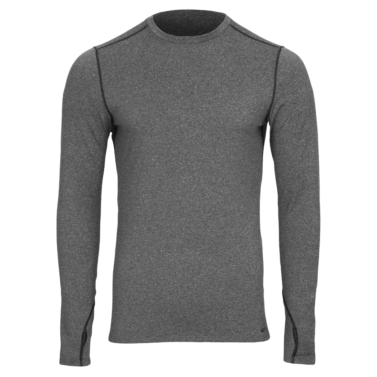 Hot Chillys Men's Micro-Elite Chamois Crewneck - Granite Granite