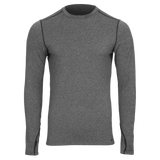 Hot Chillys Men's Micro-Elite Chamois Crewneck - Granite Granite