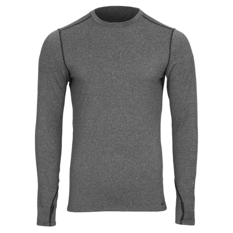 Hot Chillys Men's Micro-Elite Chamois Crewneck - Granite Granite