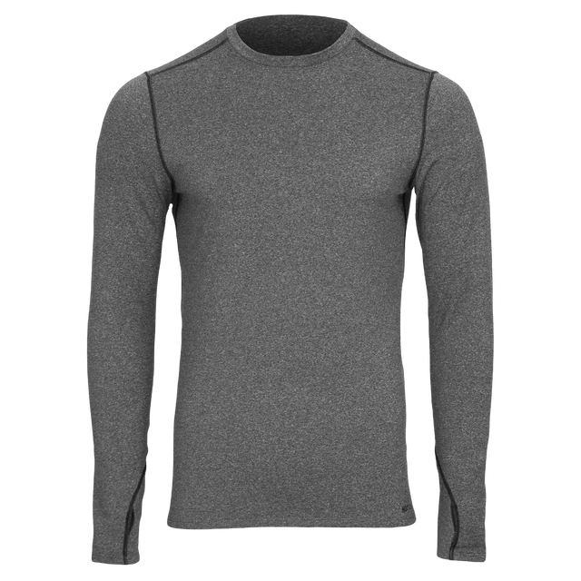 Hot Chillys Men's Micro-Elite Chamois Crewneck - Granite Granite