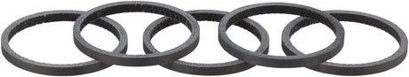 Whisky Parts Co 2.5mm Ud Carbon Spacer Matte Black, Single Black
