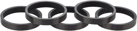 Whisky Parts Co 5mm Ud Carbon Spacer Gloss Black, Single Black