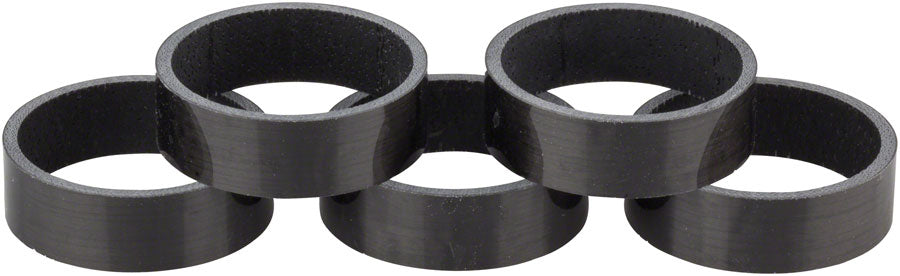 Whisky Parts Co 10mm Ud Carbon Spacer Gloss Black, Single Black