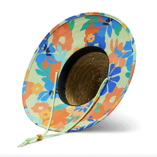 Hemlock Hats Ross Hat Abstract Floral Print