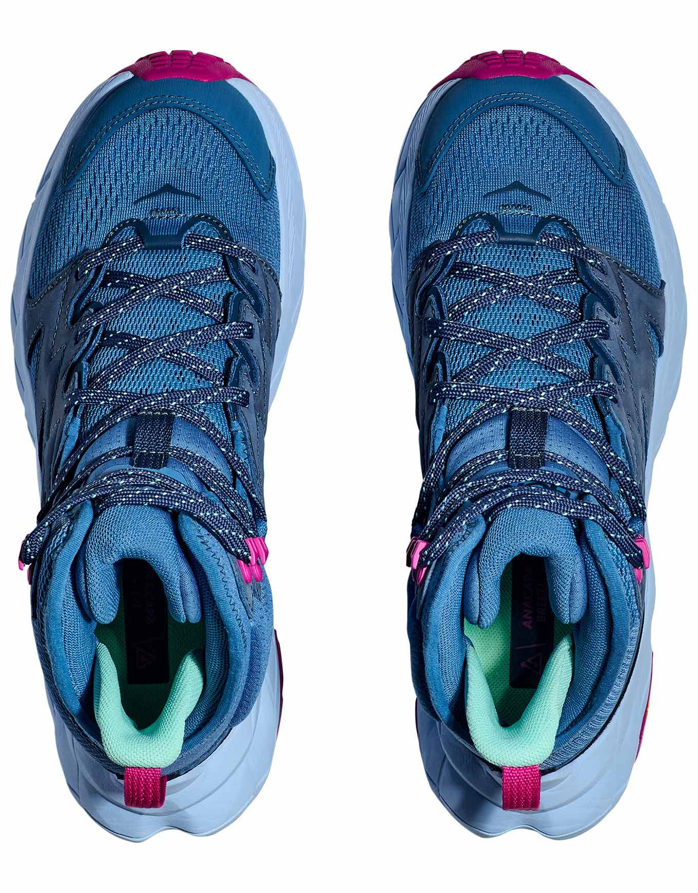 Hoka Women's Anacapa Breeze Mid Boot - Foggy Night/glacier Blue