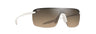 Palulu Sunglasses, Metal Matte Platinum/bronze Maui Gradient