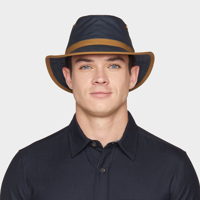 Tilley The Outback Hat - British Tan/Navy British Tan/Navy