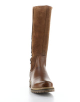 Bos & Co Women's Hudson Round Toe Boot - Cognac/Redwood Cognac/Redwood