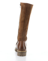 Bos & Co Women's Hudson Round Toe Boot - Cognac/Redwood Cognac/Redwood