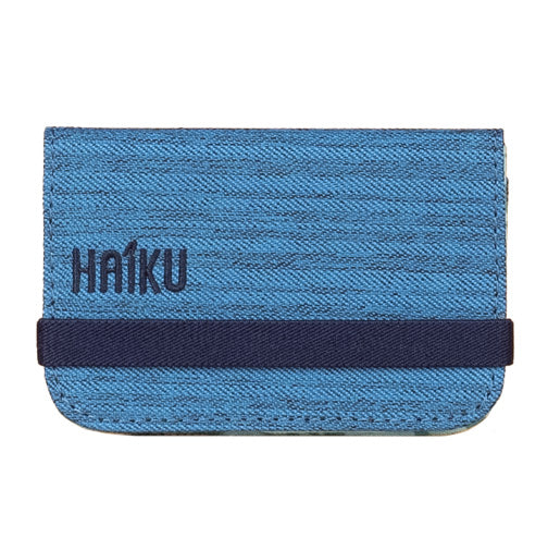 Haiku Bags RFID Mini Wallet 2.0 - Sapphire Sapphire