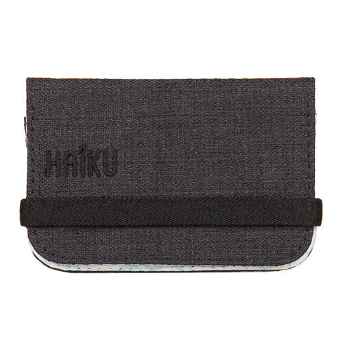 Haiku Bags RFID Mini Wallet 2.0 - Black in Bloom Black in Bloom