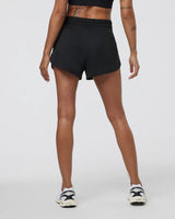 Vuori Halo Performance Short 2.0 - 3in. - Black Heather