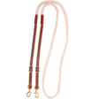 Martin Saddlery Hand Braided 3-Strand Roping Rein Buckle Snap Ends