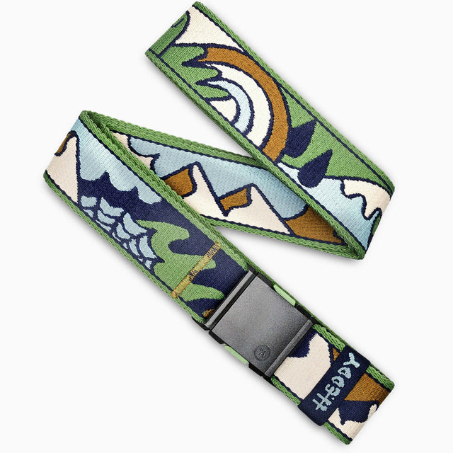 Arcade Belts Hannah Eddy We Are All Connected Belt - Dill Dill