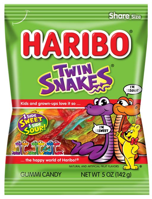 Haribo Twin Snakes Gummies