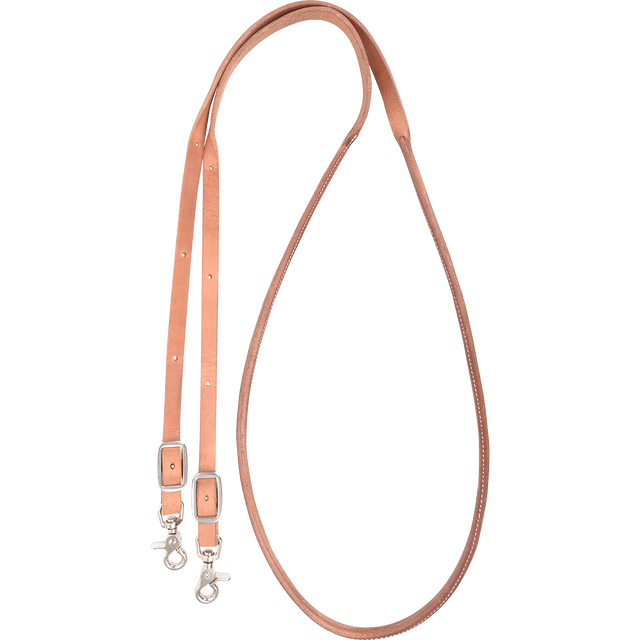 Martin Saddlery Harness Round Sewn Roping Rein with Buckle Snap Ends