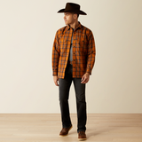 Ariat Harvey Retro Shirt Jacket - Roasted Pecan