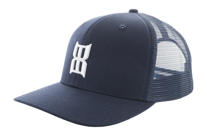 BEX Steel Snapback Trucker Cap Navy