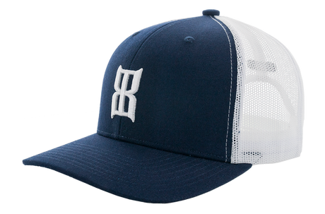 BEX Steel Snapback Trucker Cap Navy / White