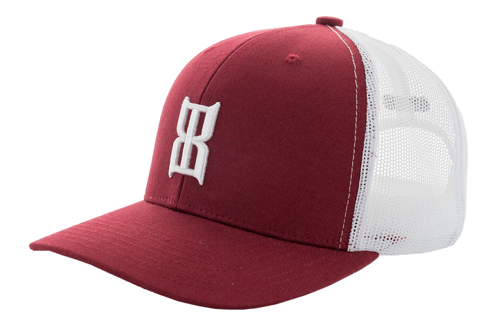 BEX Steel Snapback Trucker Cap Red / White