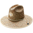 Hemlock Hats Butter Straw Hat Yellow Solid Bottom