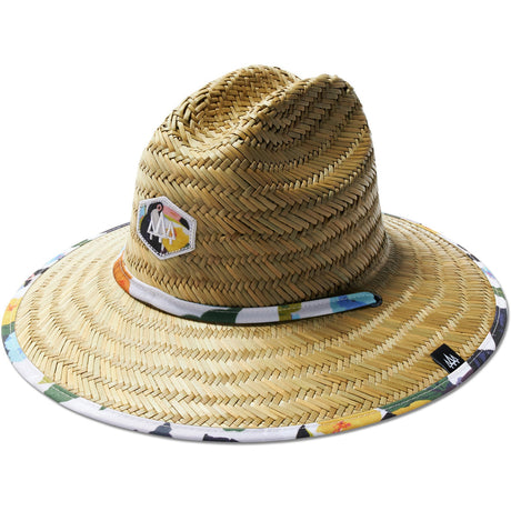 Hemlock Hats Little Kid's Sammy Straw Hat Toucan Print