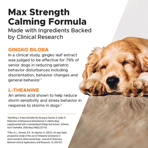 Pet Honesty Hemp Calming Max Strength Supplement Chews - Duck