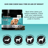 Pet Honesty Hemp Calming Max Strength Supplement Chews - Duck