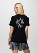 Prana Heritage Graphic Short Sleeve Tee Shirt - Black Universe