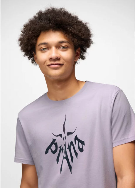 Prana Heritage Graphic Short Sleeve Tee Shirt - Luminous Horns