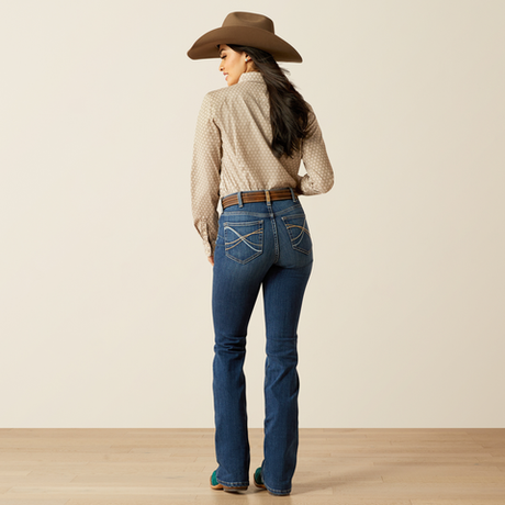 Ariat High Rise Jessica Boot Cut Jean - Athena