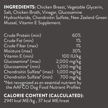 Dogswell Hip & Joint Jerky Dog Treats (Chicken Breast Recipe) - 12oz