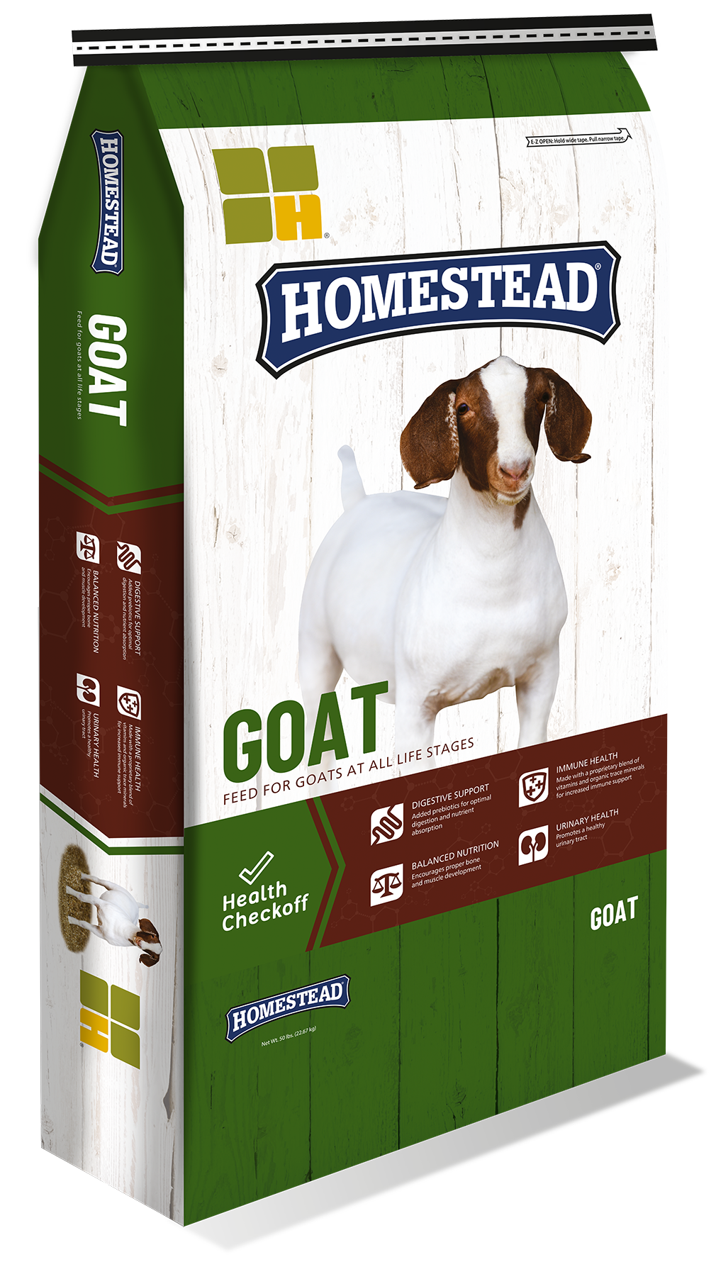 Hubbard Feeds Homestead Goat Starter/Grower (Non Med)