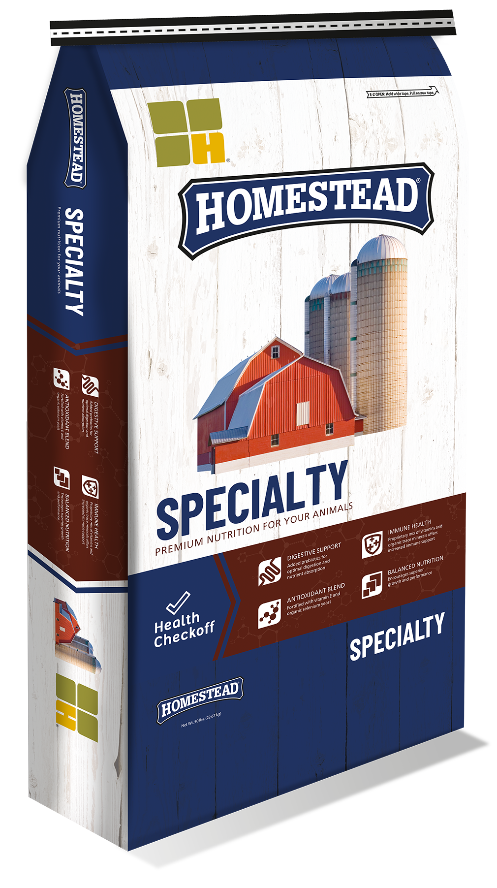 Hubbard Feeds Homestead 12% 4 Way Plus TRT Multispecies