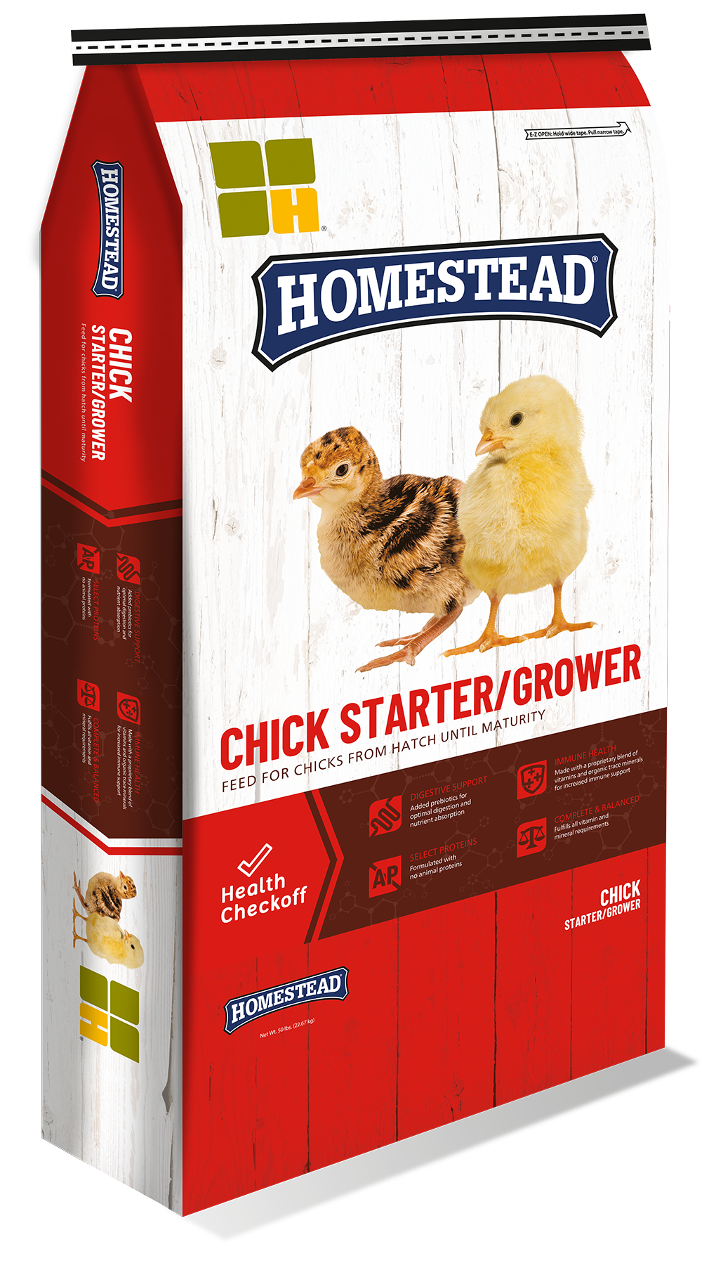 Hubbard Feeds Homestead Chick Starter/Grower with Natustat NAB NAP