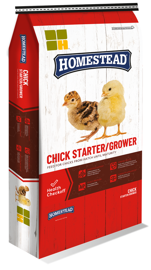 Hubbard Feeds Homestead Chick Starter/Grower with Natustat NAB NAP