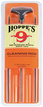 Hoppe's 3 Piece Steel Gun Cleaning Rod Rifle .17-204cal