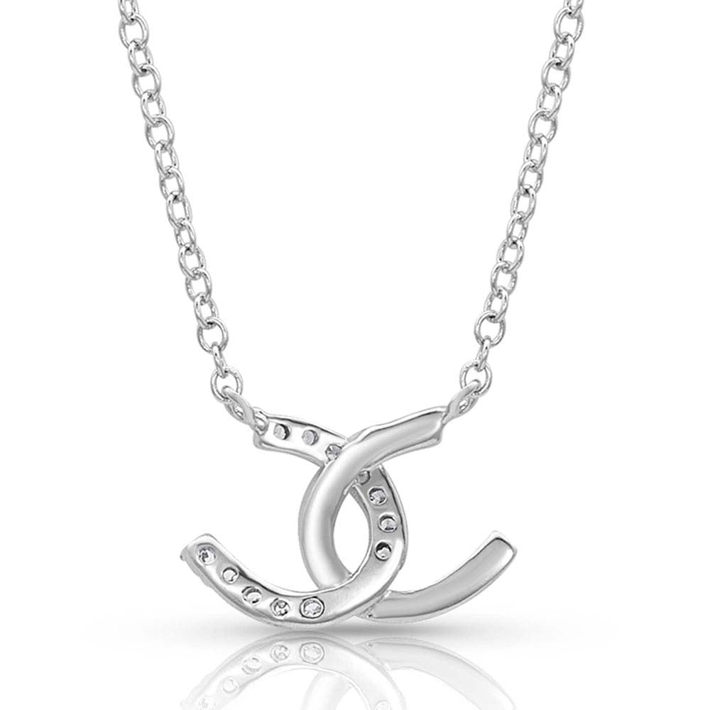 Montana Silversmiths Horseshoe Happiness Necklace