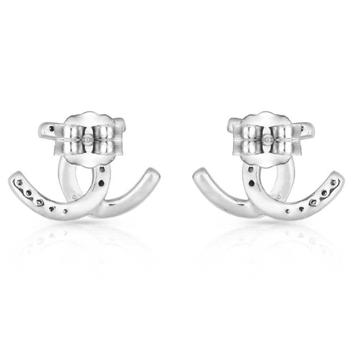 Montana Silversmiths Horseshoe Happiness Post Earrings