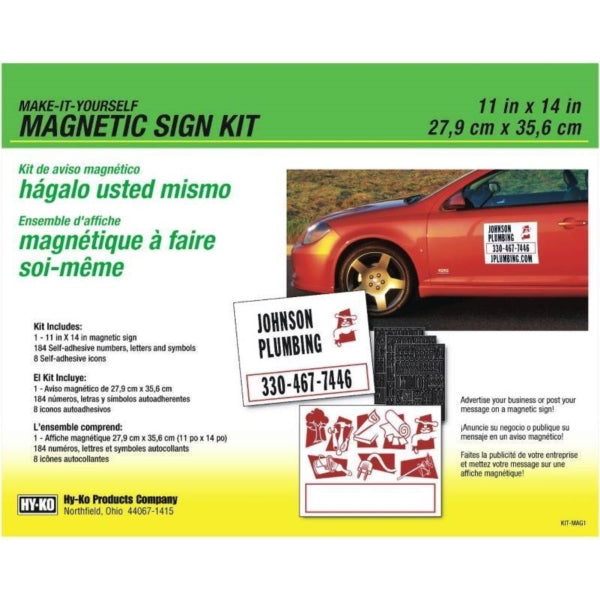 Hy-Ko Sign Kit