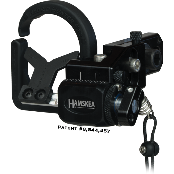 Hamskea Hybrid Hunter Pro Micro Tune Arrow Rest Rh Black