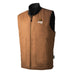 Gobi Heat Men's Ibex Heated Workwear Vest (5-Zone) Camel