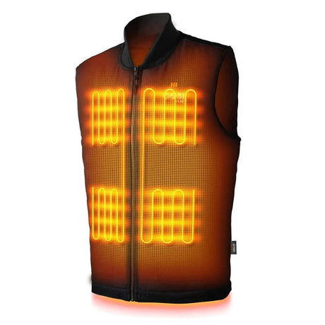 Gobi Heat Men's Ibex Heated Workwear Vest (5-Zone)