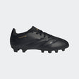 Adidas Kids' Predator Club Flexible Ground Soccer Cleat - Core Black/Carbon/Gold Metallic Core Black/Carbon/Gold Metallic