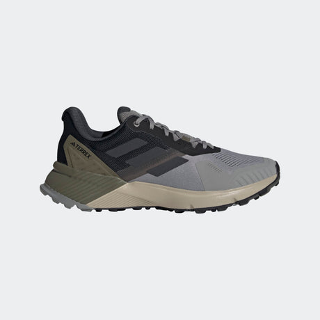 Adidas Men's Terrex Soulstride Shoe - Charcoal Solid Grey/Wonder Beige/Olive Strata Charcoal Solid Grey/Wonder Beige/Olive Strata