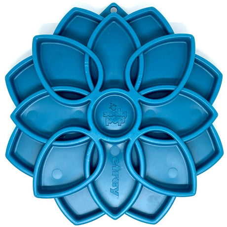 SodaPup Mandala Design Enrichment Tray - Blue Blue