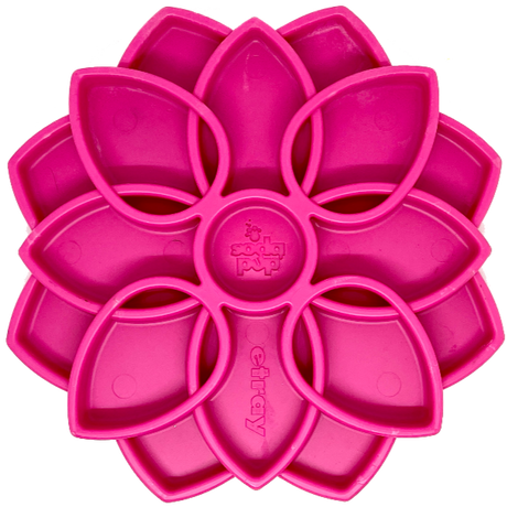 SodaPup Mandala Design Enrichment Tray - Pink Pink