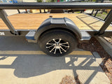 Karavan 5.5x11 Pro utility trailer with aluminum rims