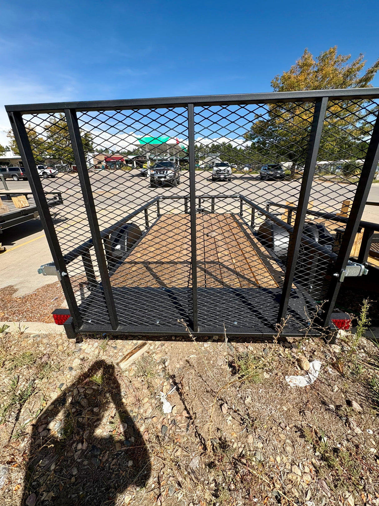 Karavan 5.5x11 Pro utility trailer with aluminum rims