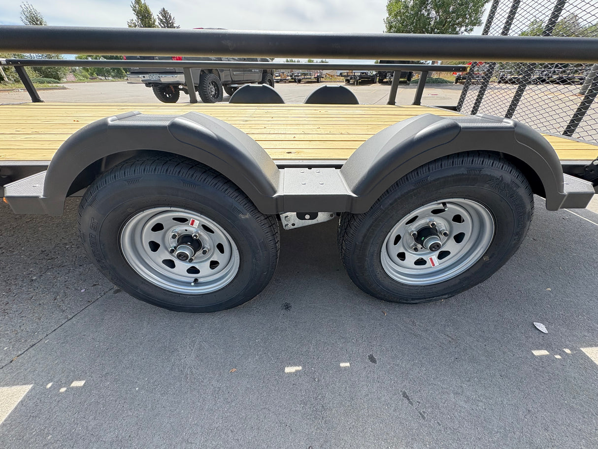 Karavan 7 x 15 Dual axle trailer with brakes
